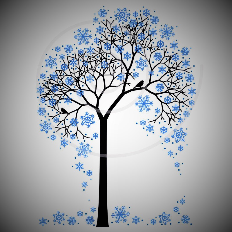 snowflake-tree